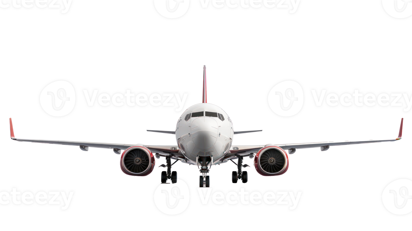 Airplane isolate on transparency background png
