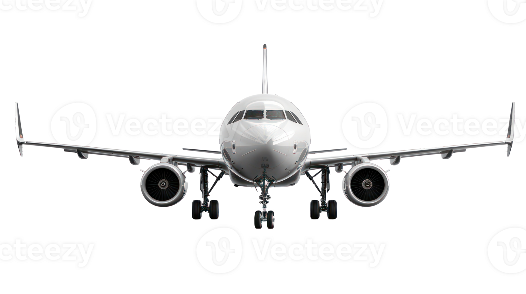 Airplane isolate on transparency background png