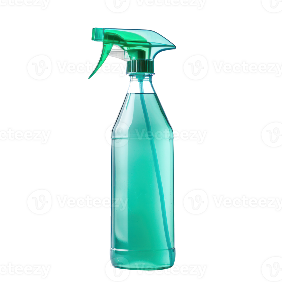 Disinfectant, Cleaning Supply side view full length isolate on transparency background png
