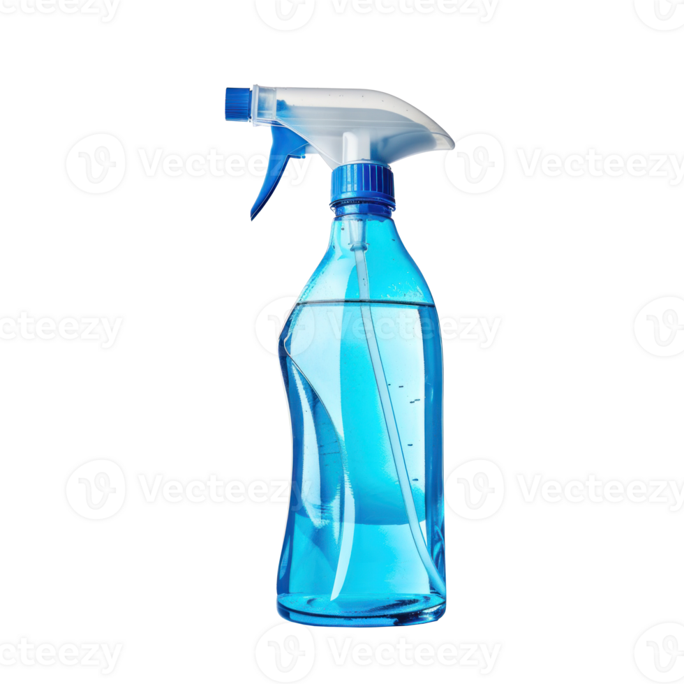 Disinfectant, Cleaning Supply side view full length isolate on transparency background png