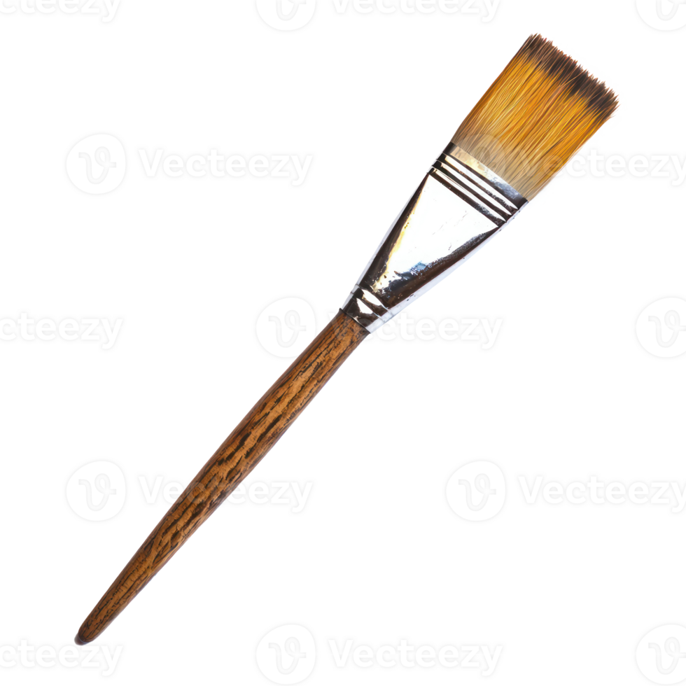 Paint brush isolate on transparency background png