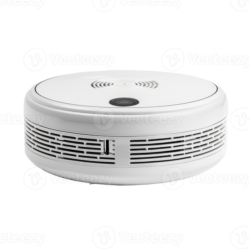 Carbon Monoxide Detector side view full length isolate on transparency background png