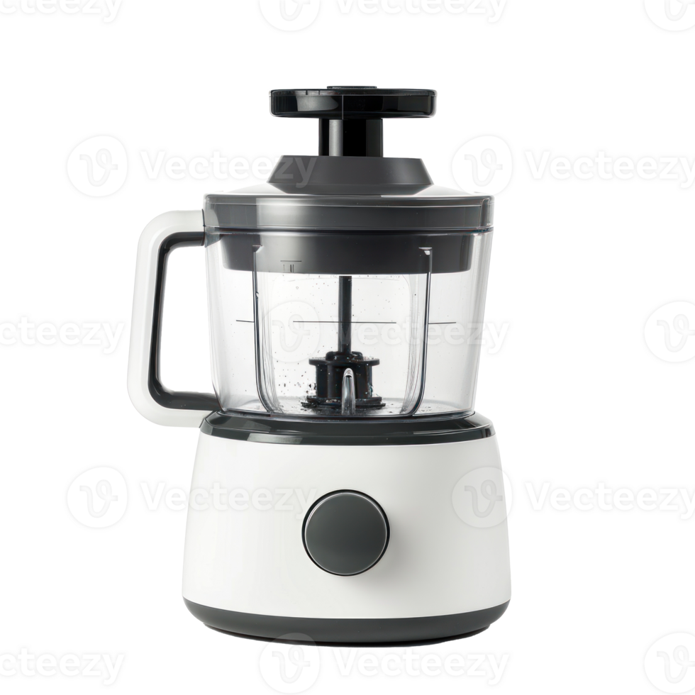 Food Processor side view full length isolate on transparency background png