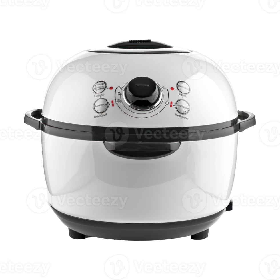 Rice Cooker front view full length isolate on transparency background png