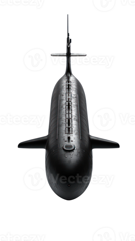 Submarine isolate on transparency background png