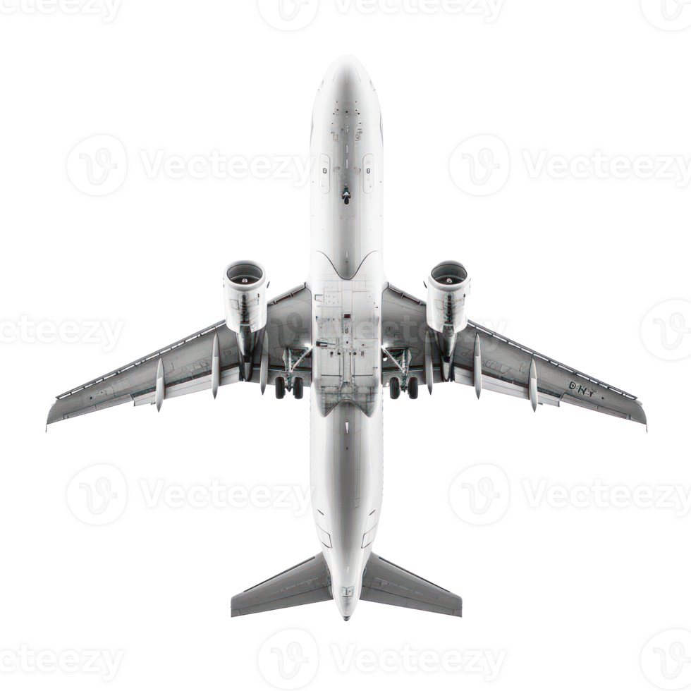 Airplane isolate on transparency background png