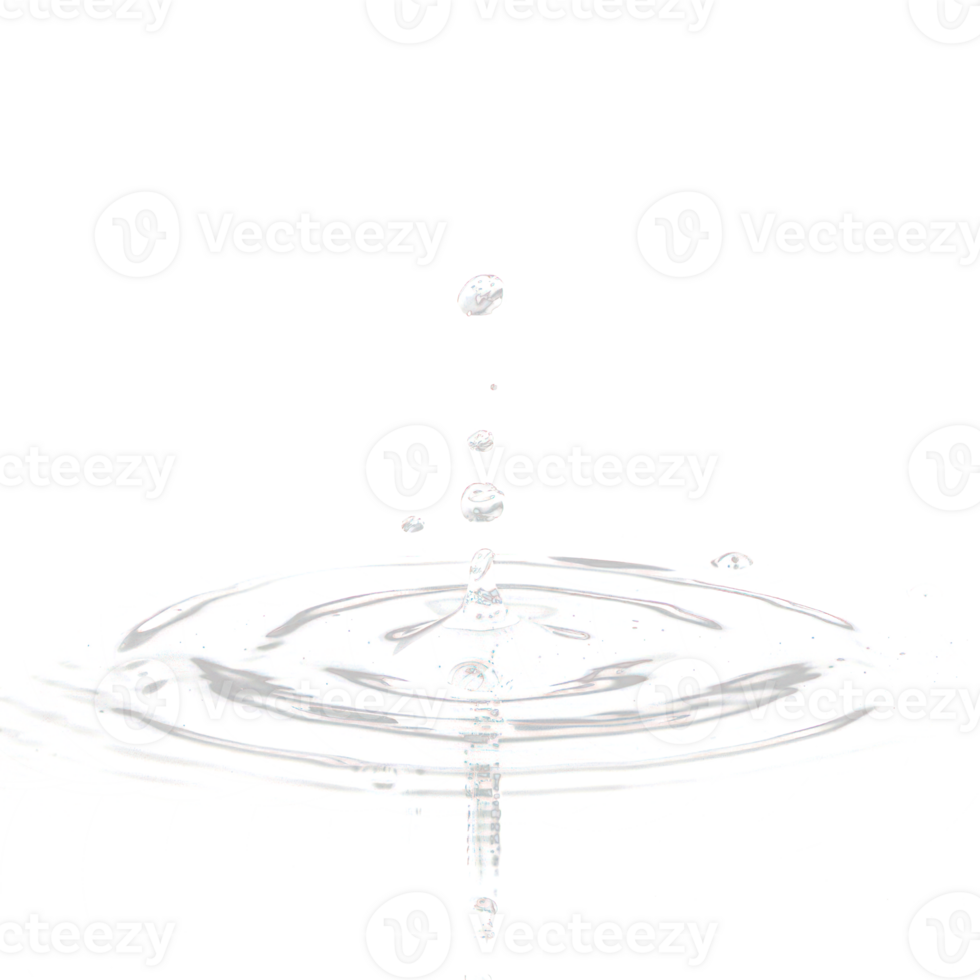 Water drop on transparency background png
