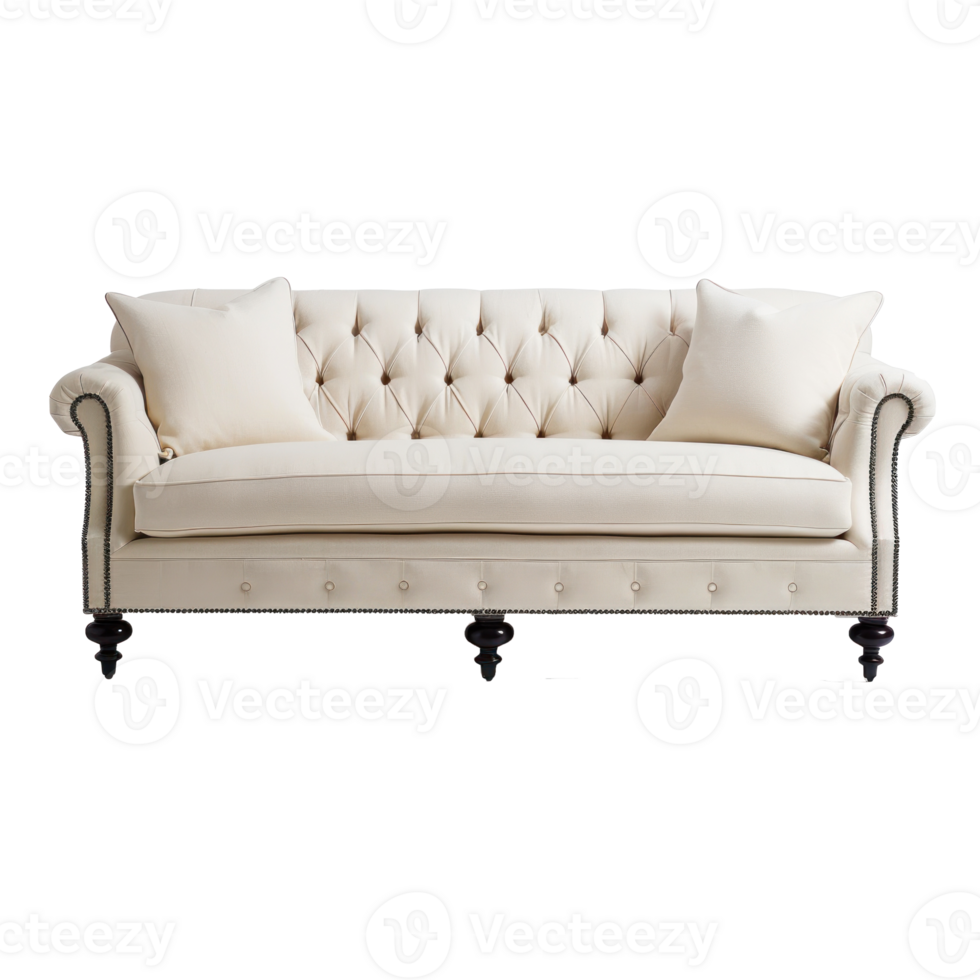 Bridgewater Sofa isolate on transparency background png