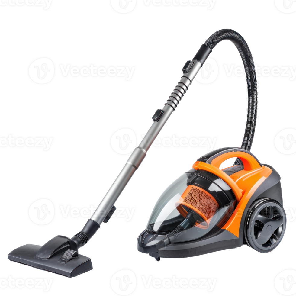 Vacuum Cleaner side view full length isolate on transparency background png