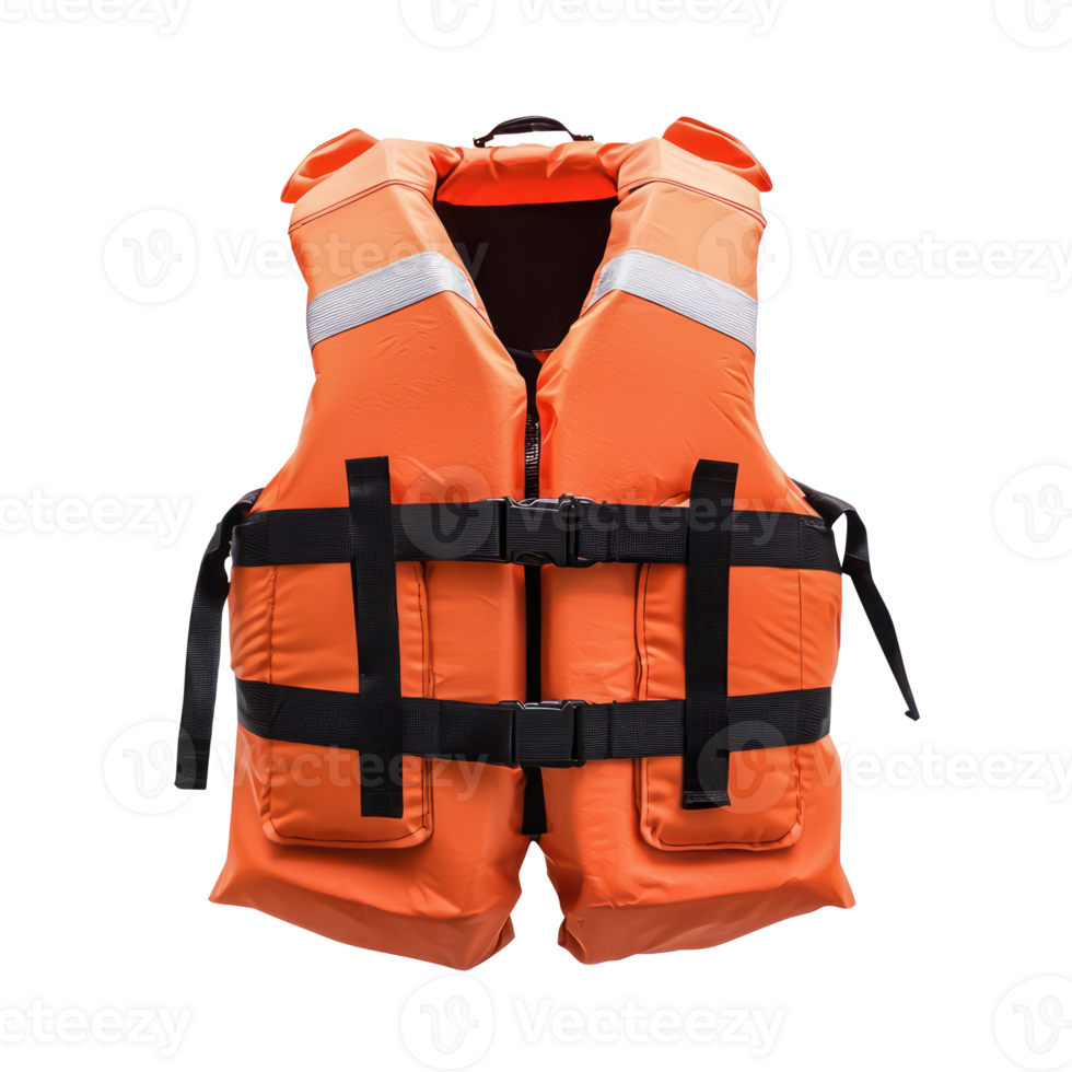 life jacket isolate on transparency background png