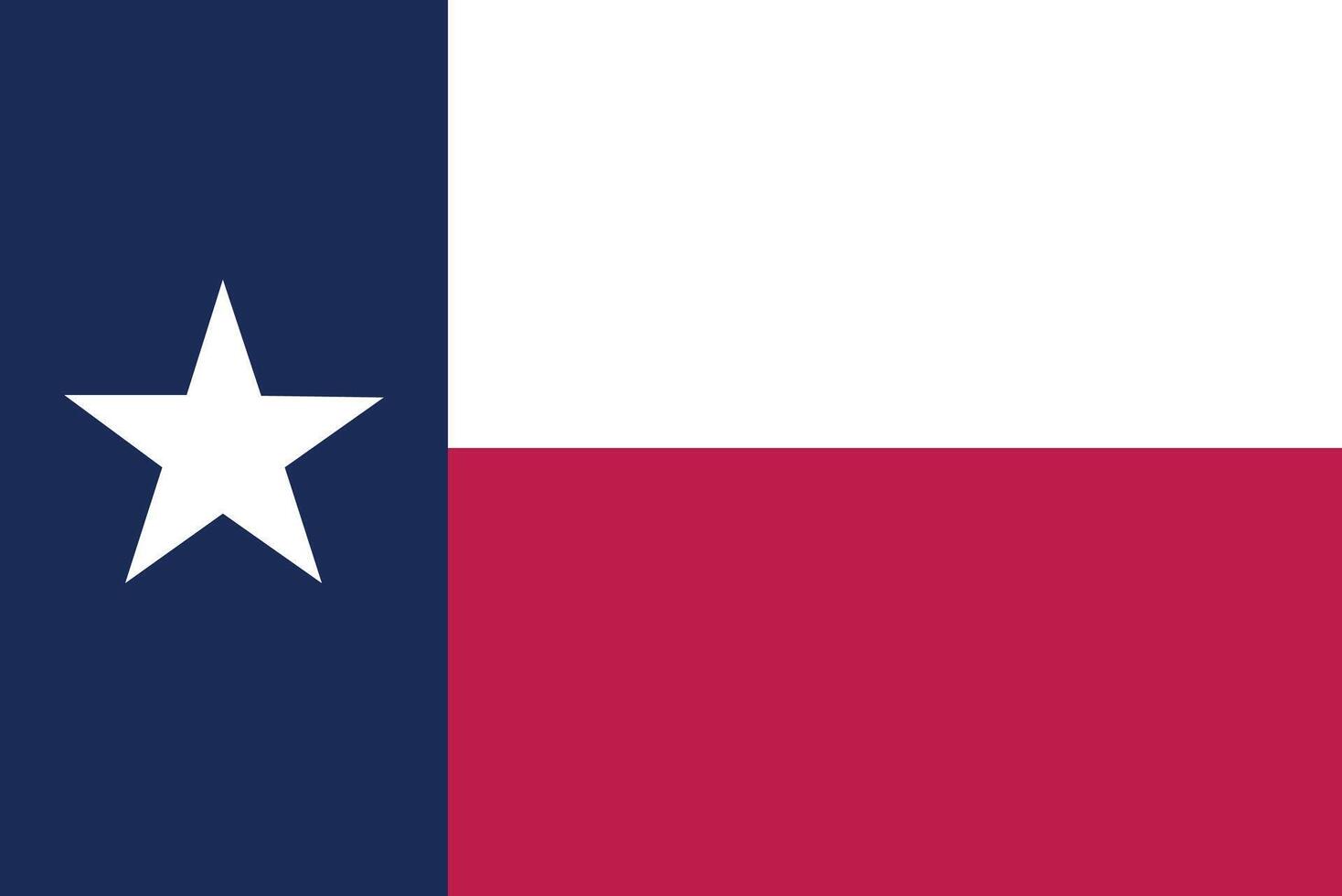 The flag of Texas vector
