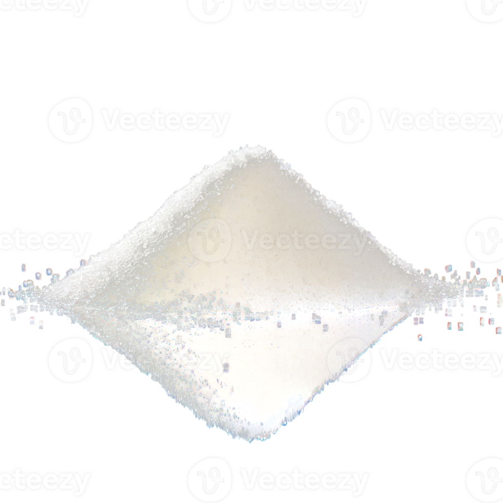Pile of Sugar on transparency background png