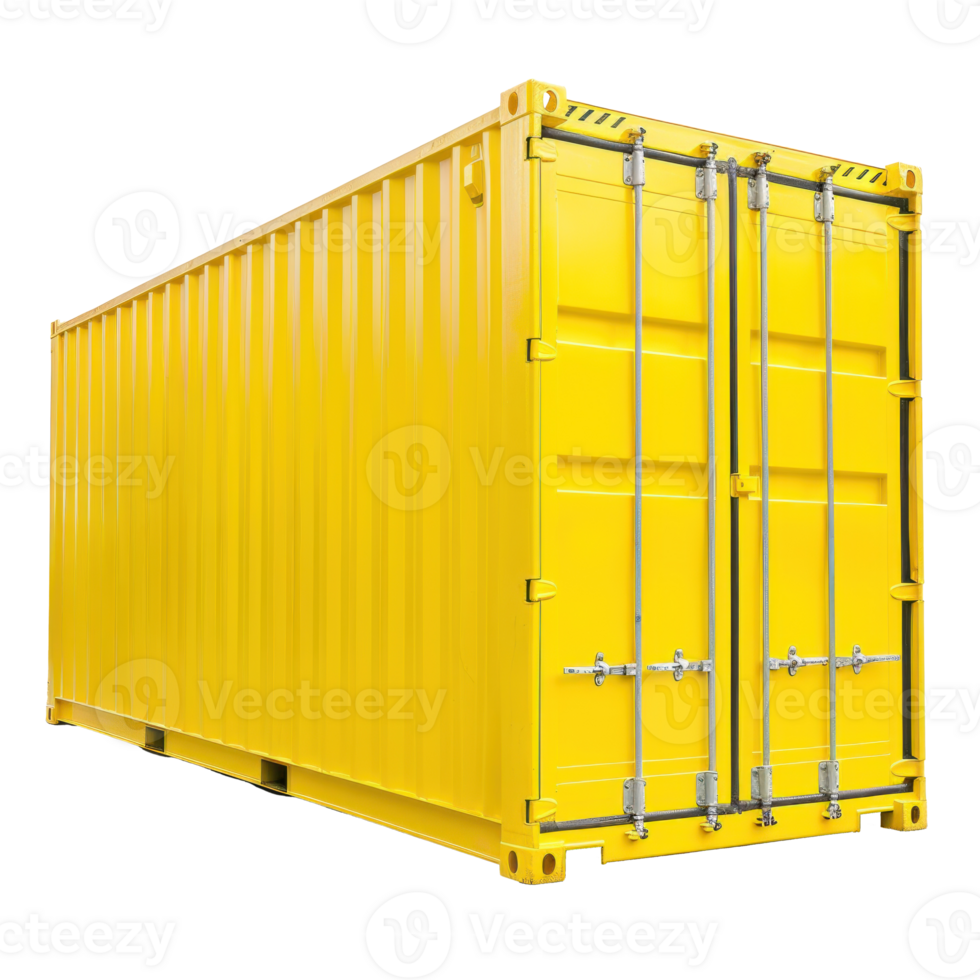 Storage Containers side view full length isolate on transparency background png