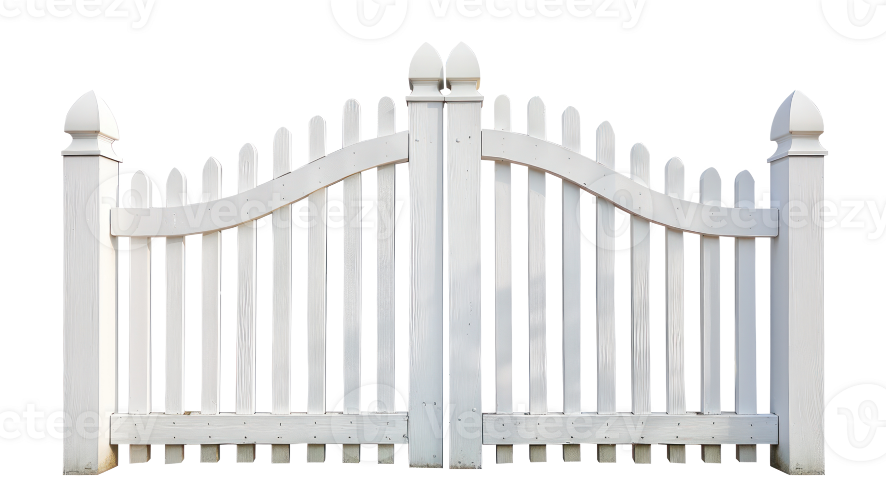 Picket Gate isolate on transparency background png