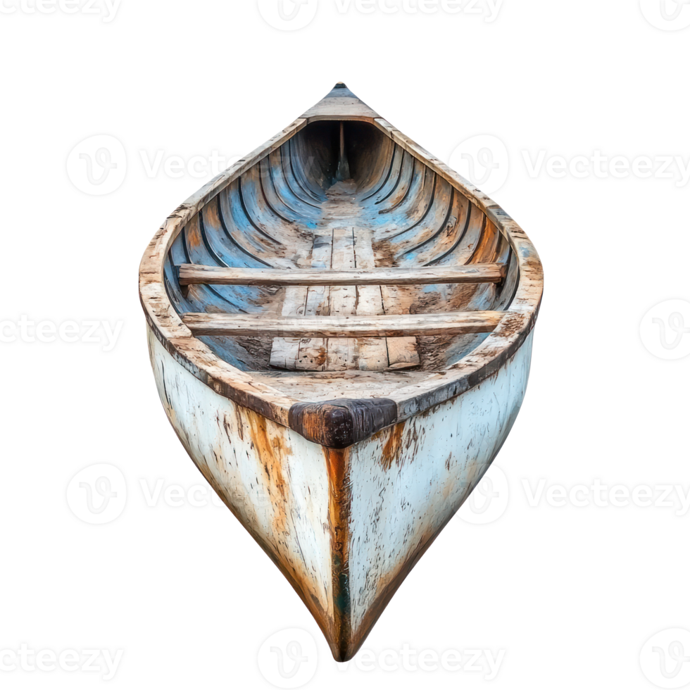 Canoe boat isolate on transparency background png