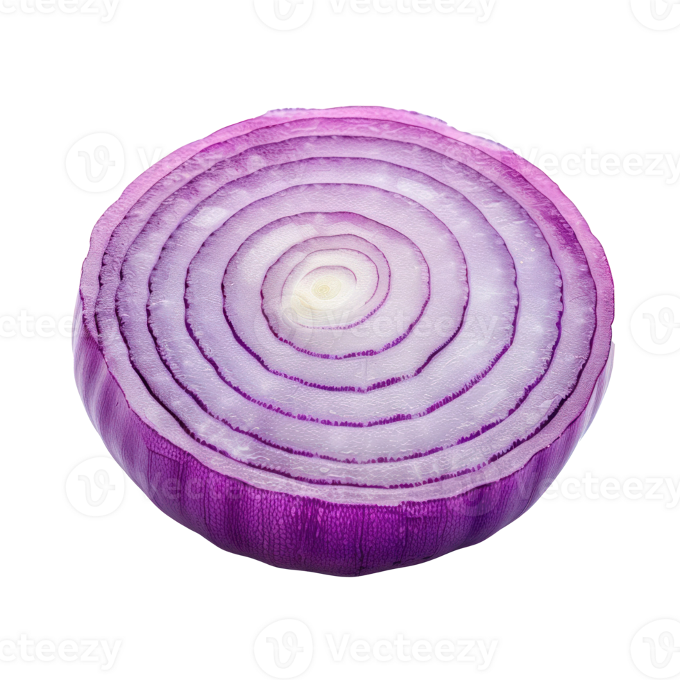 Piece of Onion isolate on transparency background png