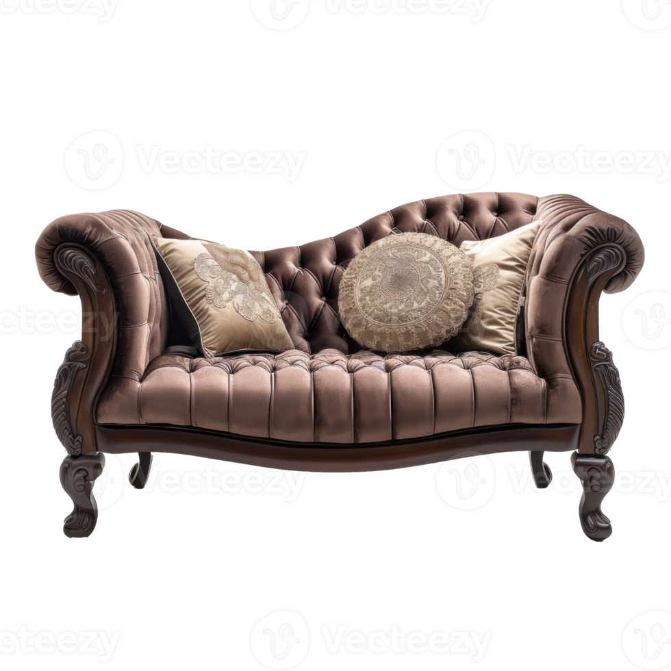 Divan isolate on transparency background png