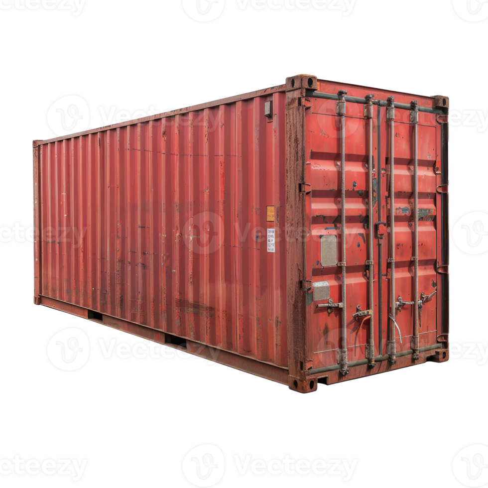 Storage Containers side view full length isolate on transparency background png