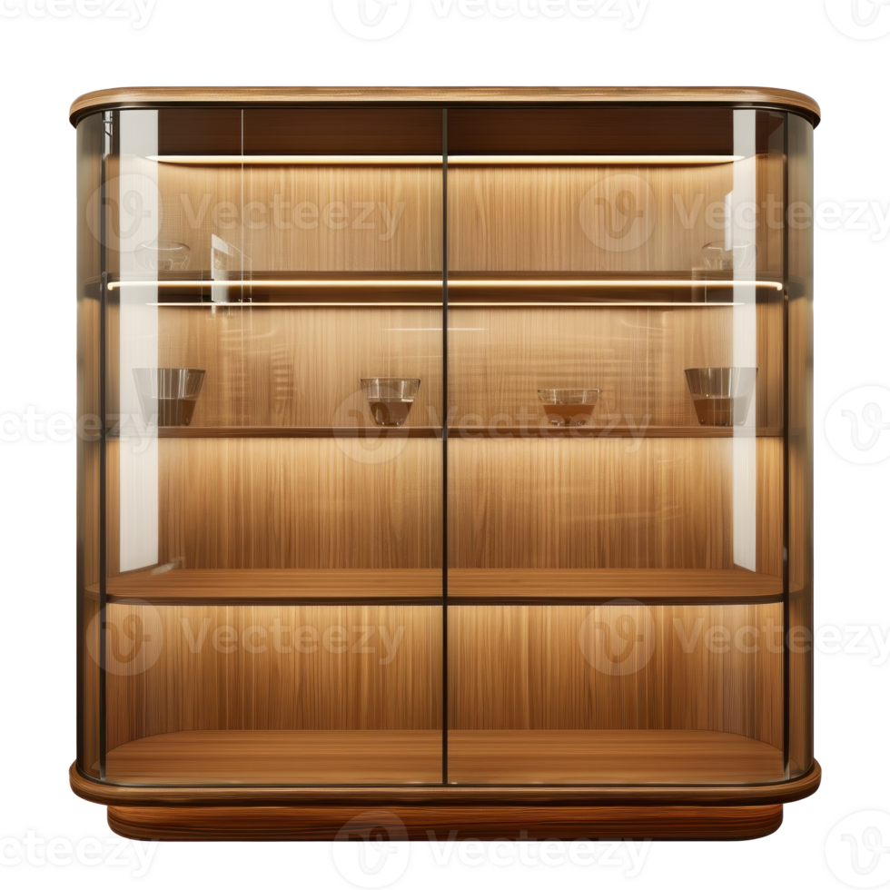 Display Cabinet isolate on transparency background png