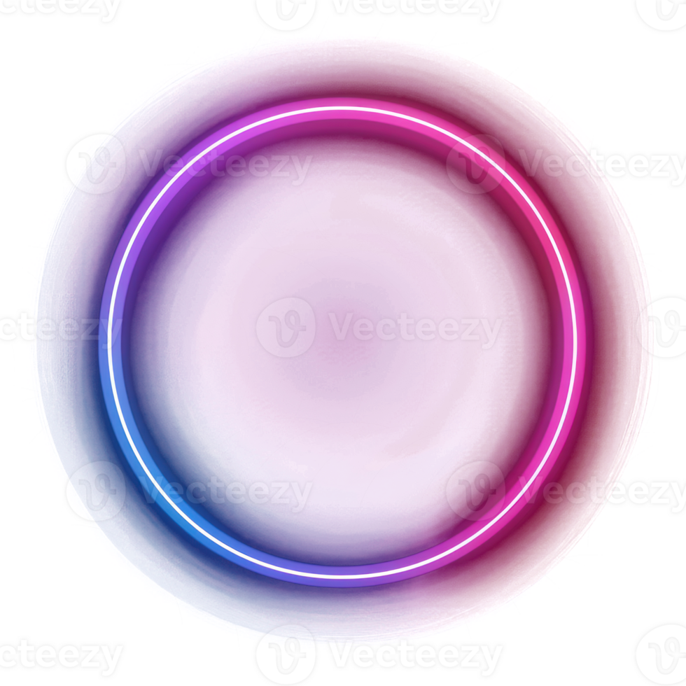 Neon Glow on transparency background png