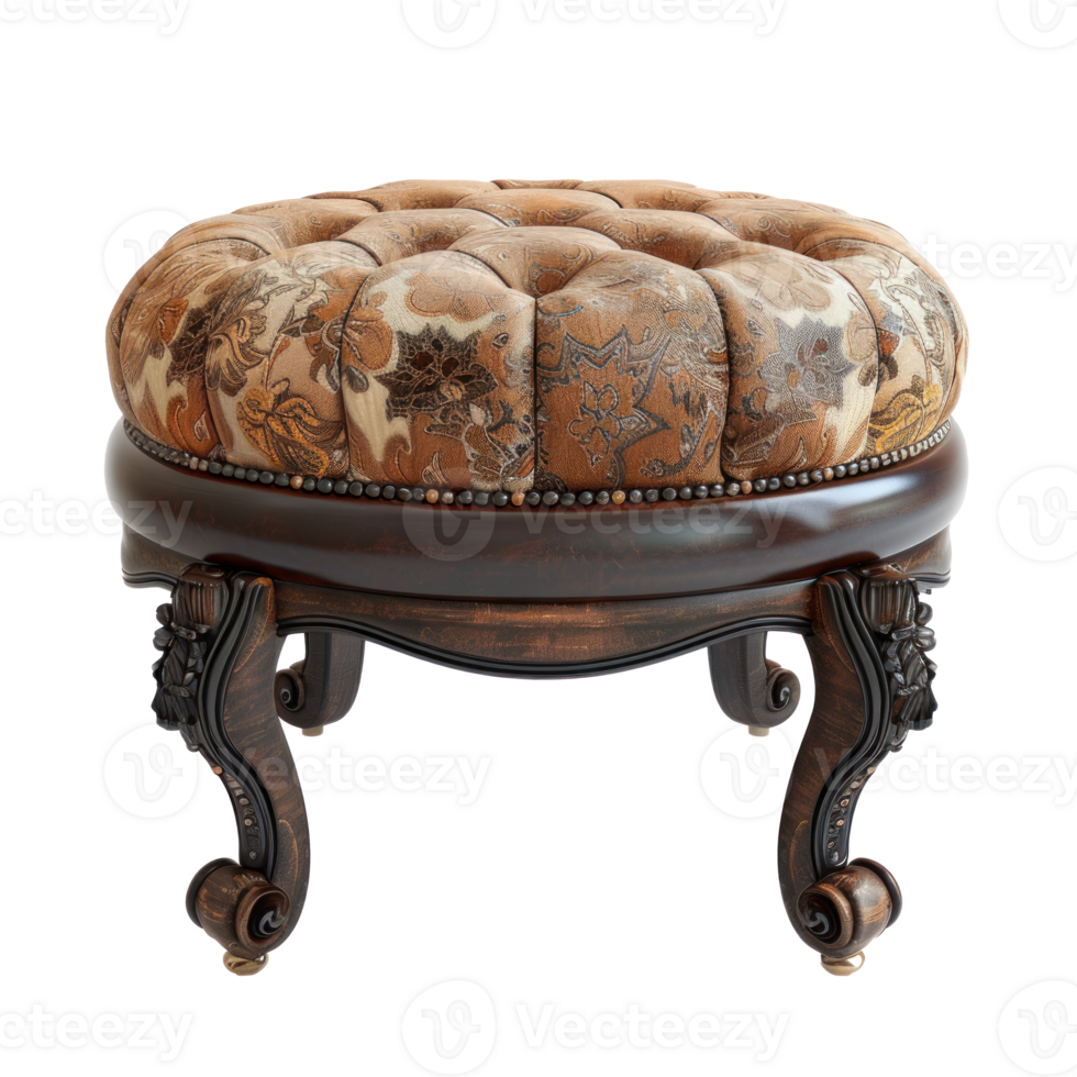 ottoman furniture isolate on transparency background png