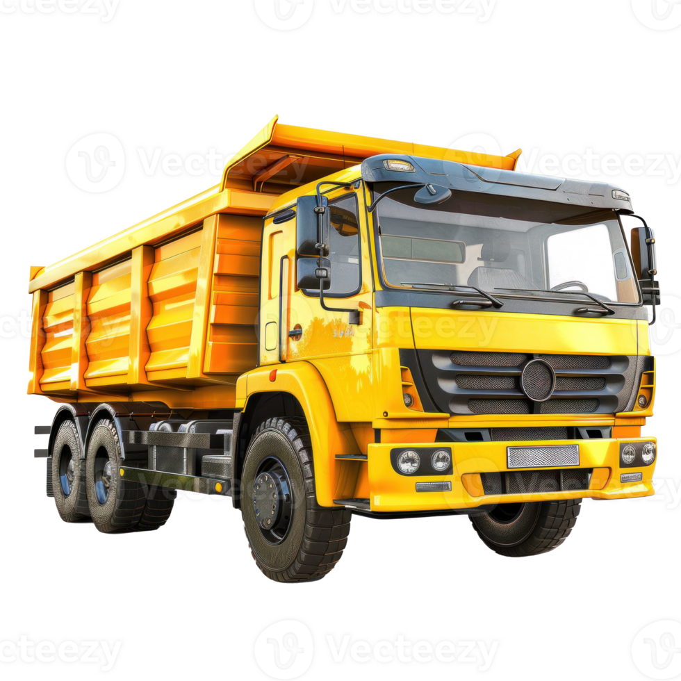 Dump Truck isolate on transparency background png