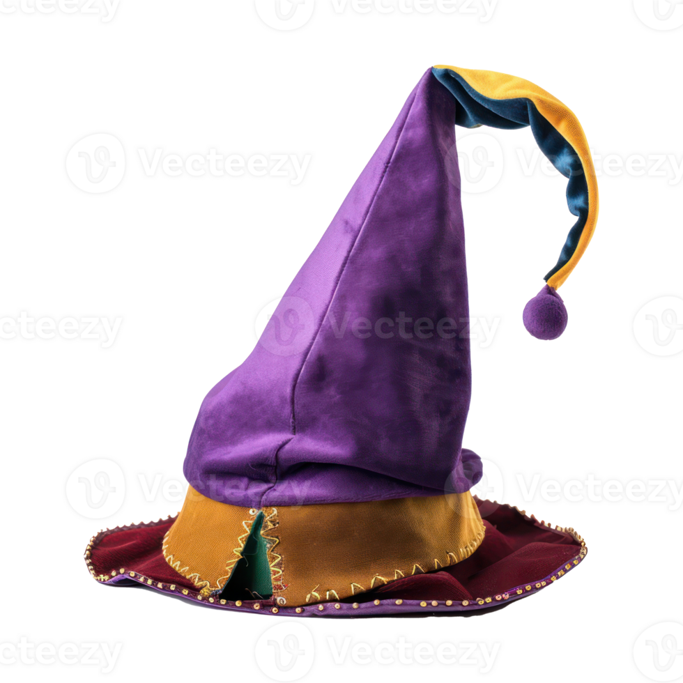 Jester's hat isolate on transparency background png