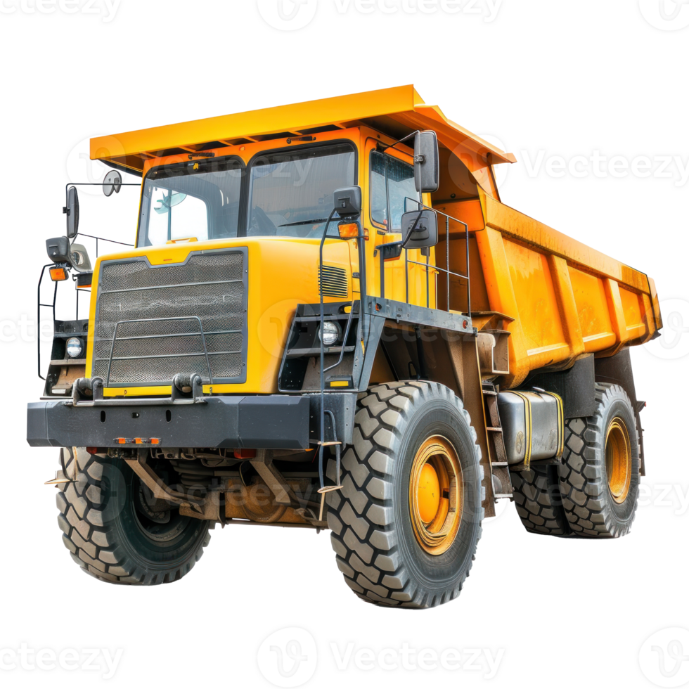Articulated Dump Truck isolate on transparency background png