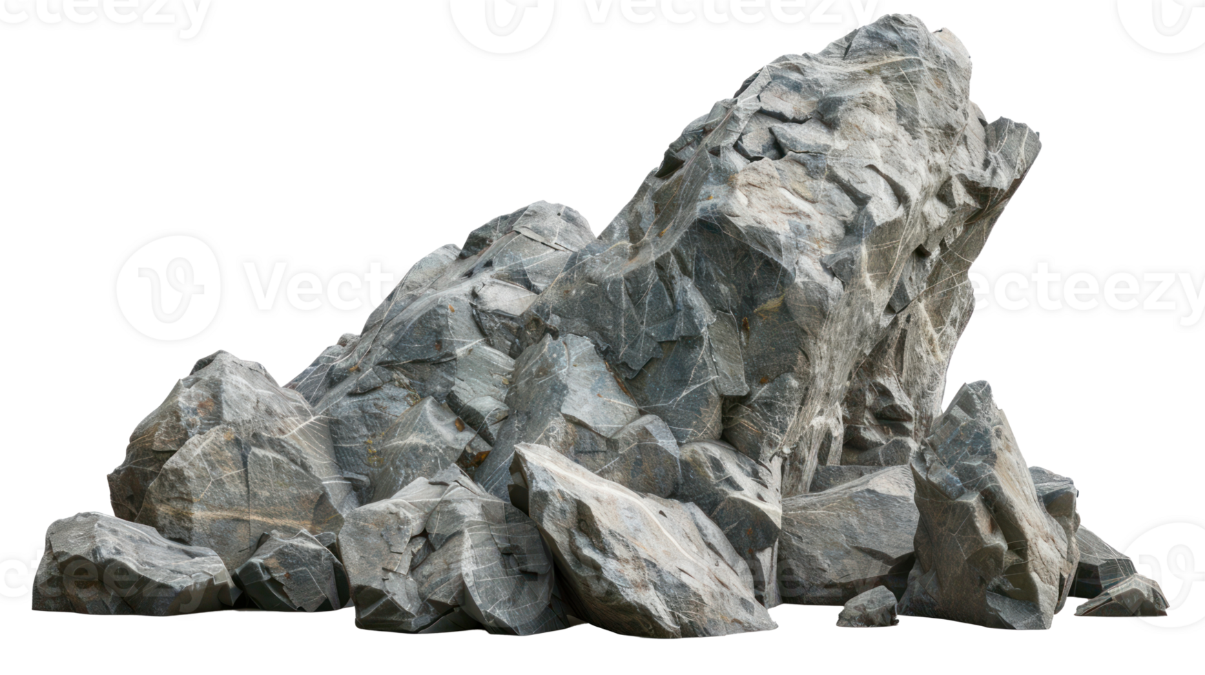 Rock Mountain isolate on transparency background png