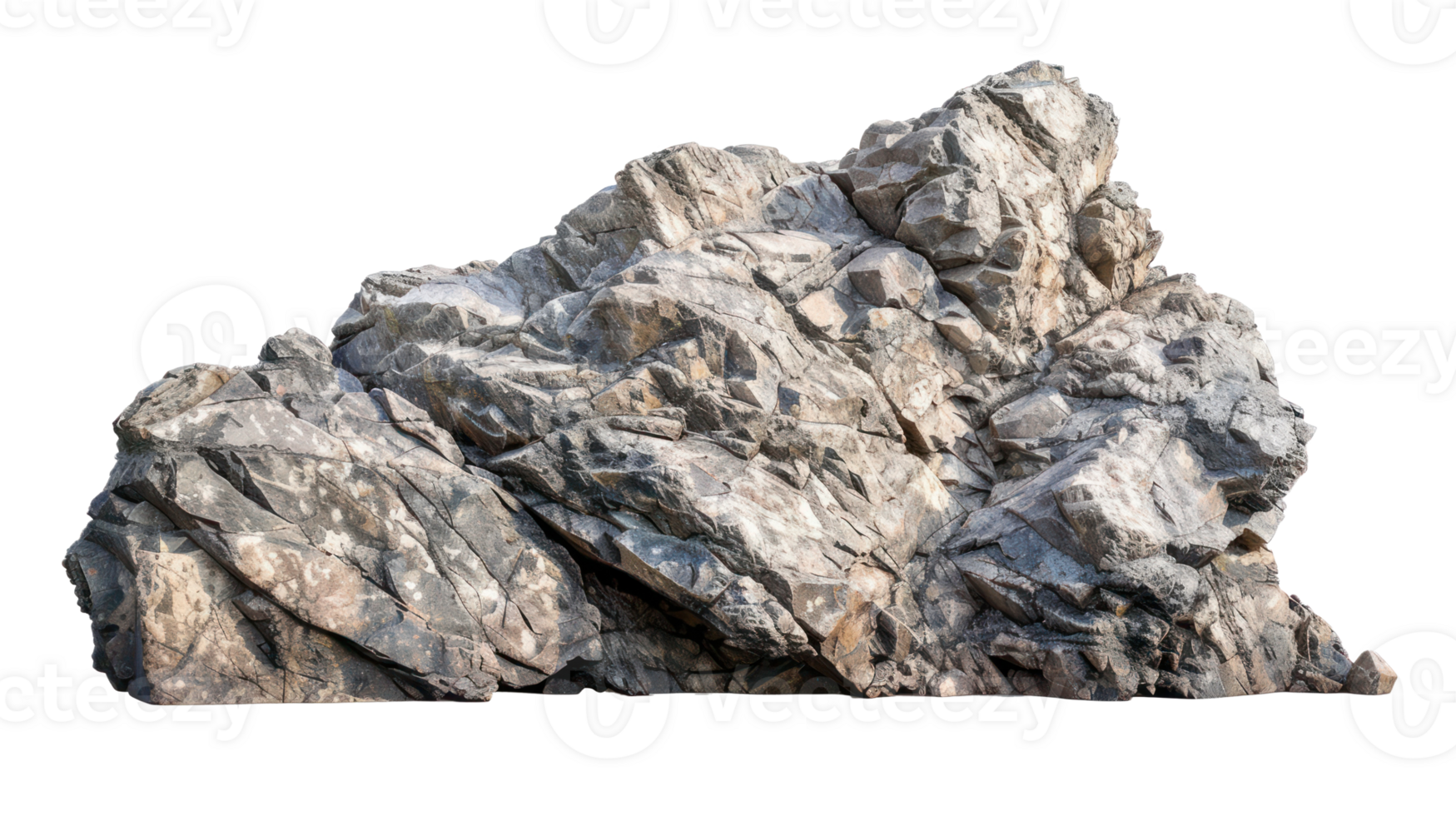 Rock Mountain isolate on transparency background png