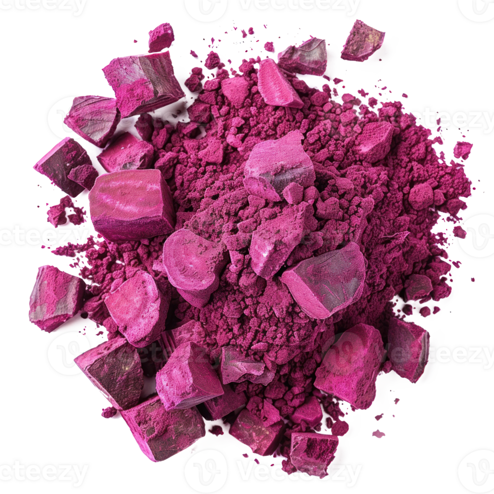 pink powder on a white background png