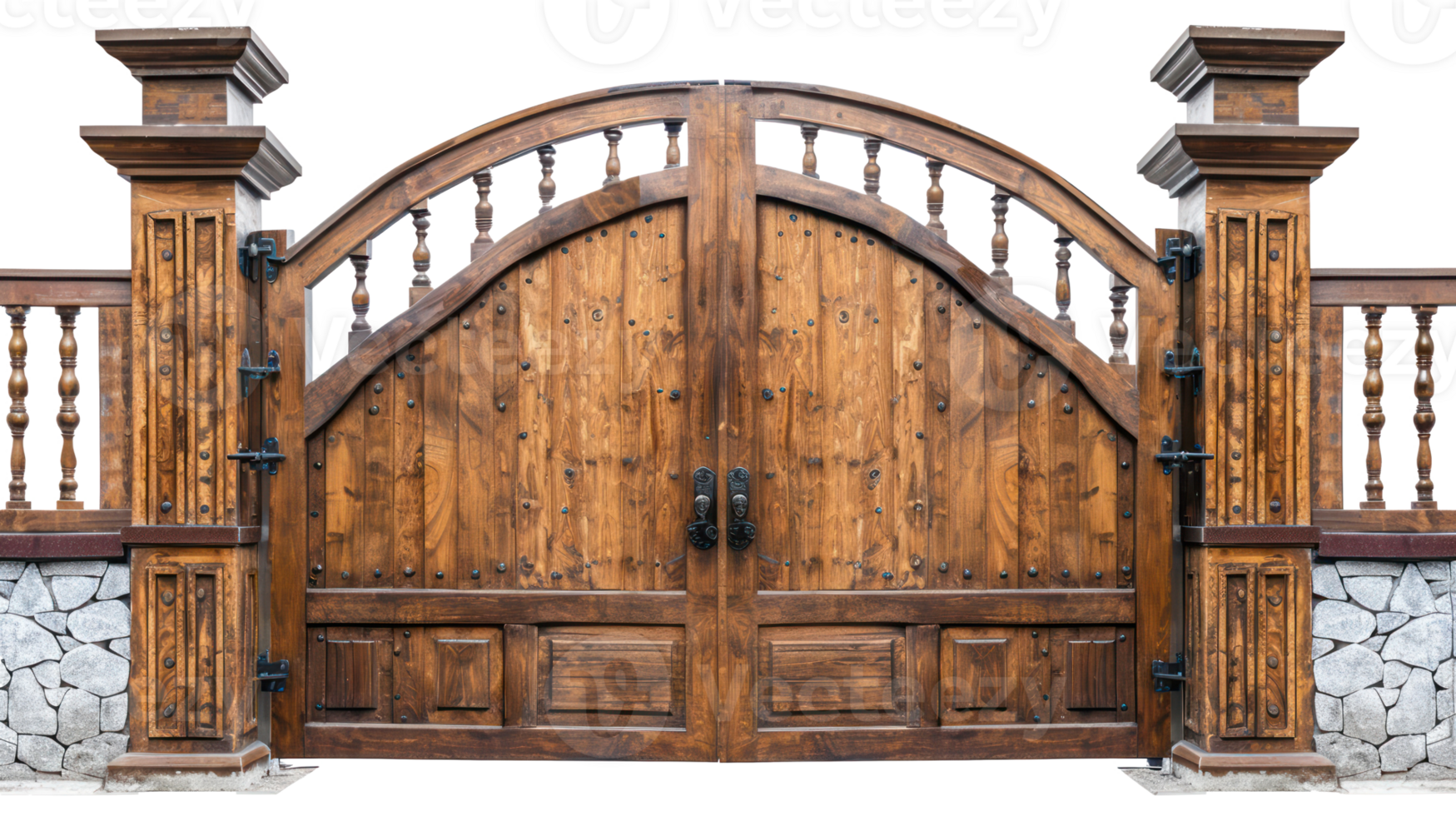 Garden Gate isolate on transparency background png