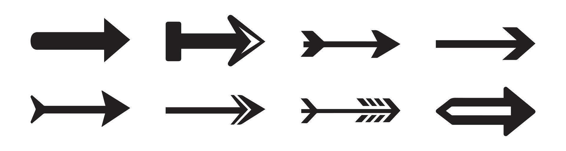 Abstract Arrows Icon Design Template vector