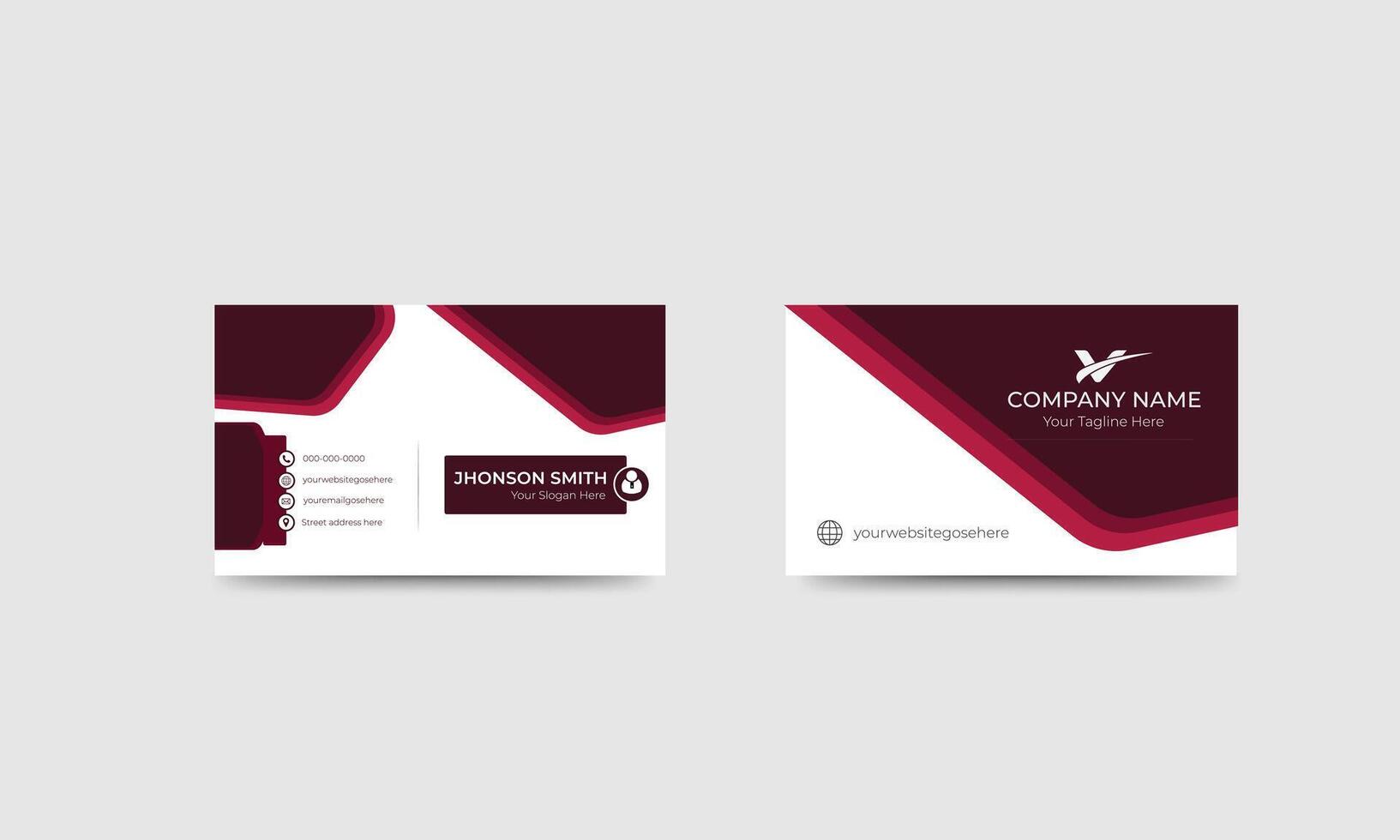 modern business card design vector
