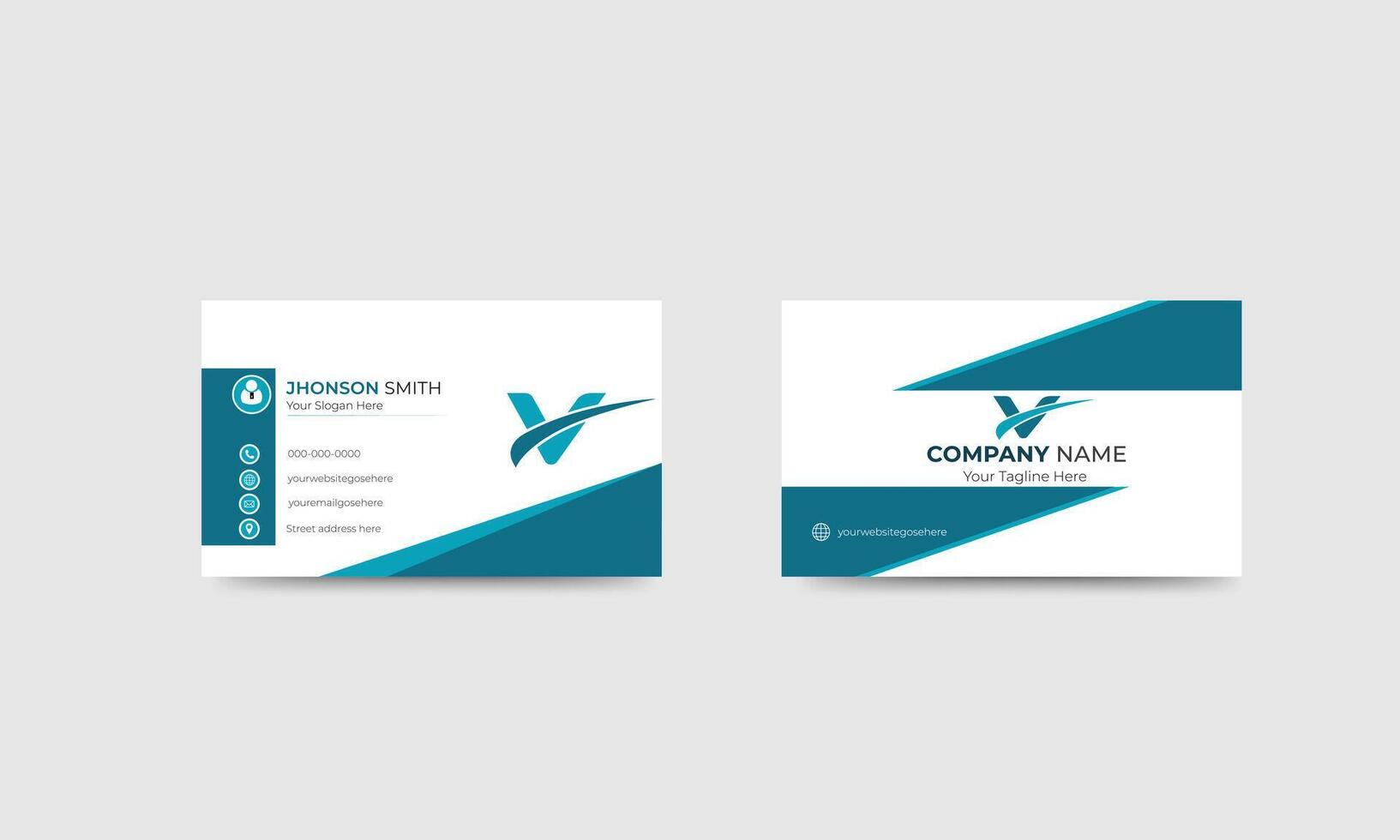 modern business card design vector
