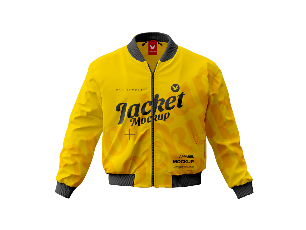 Realistic 3D Jacket Mockup Sleek and Modern Design psd