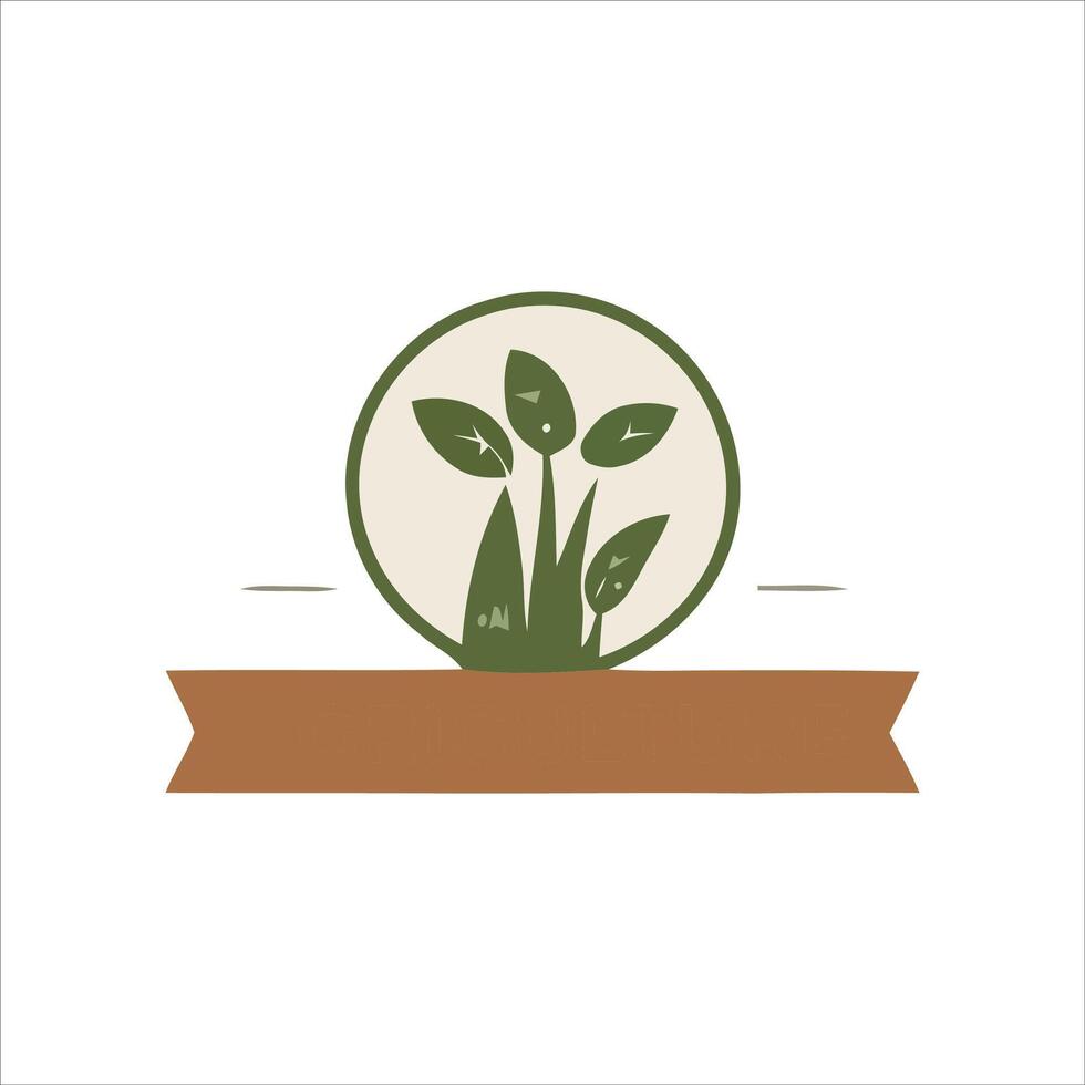 Creating Scalable Agriculture Logo. vector