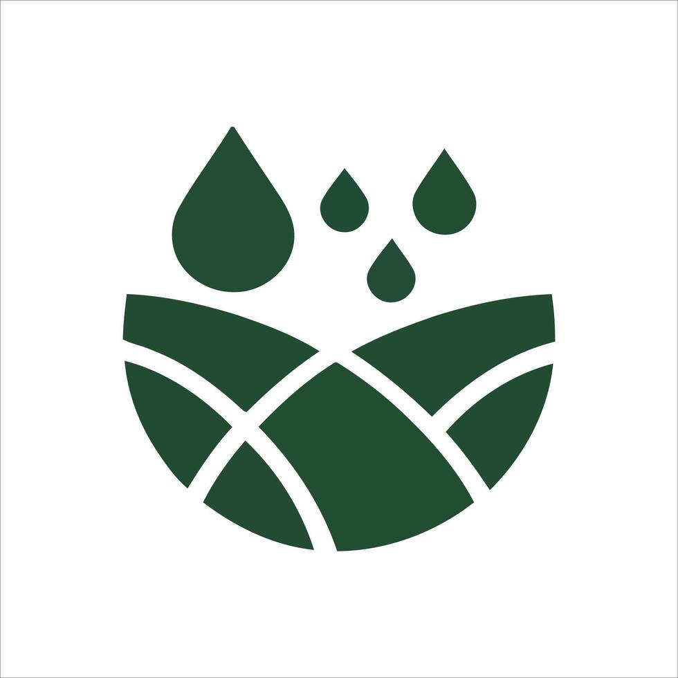 Natural Element in Logo Design. vector