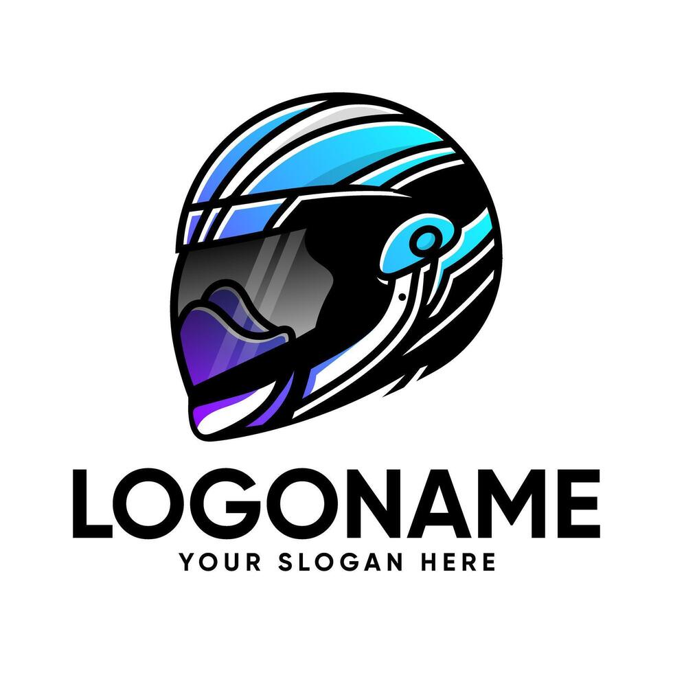 Car racing logo design vector