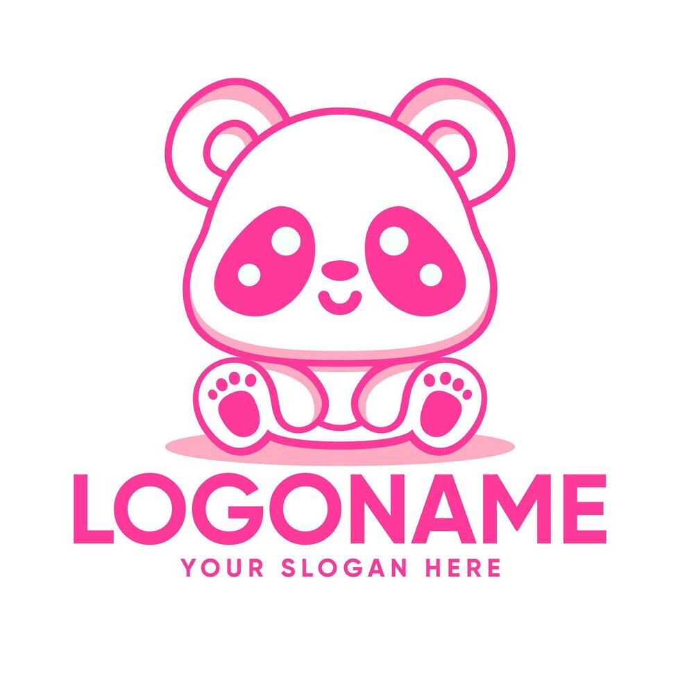Panda logo Design vector