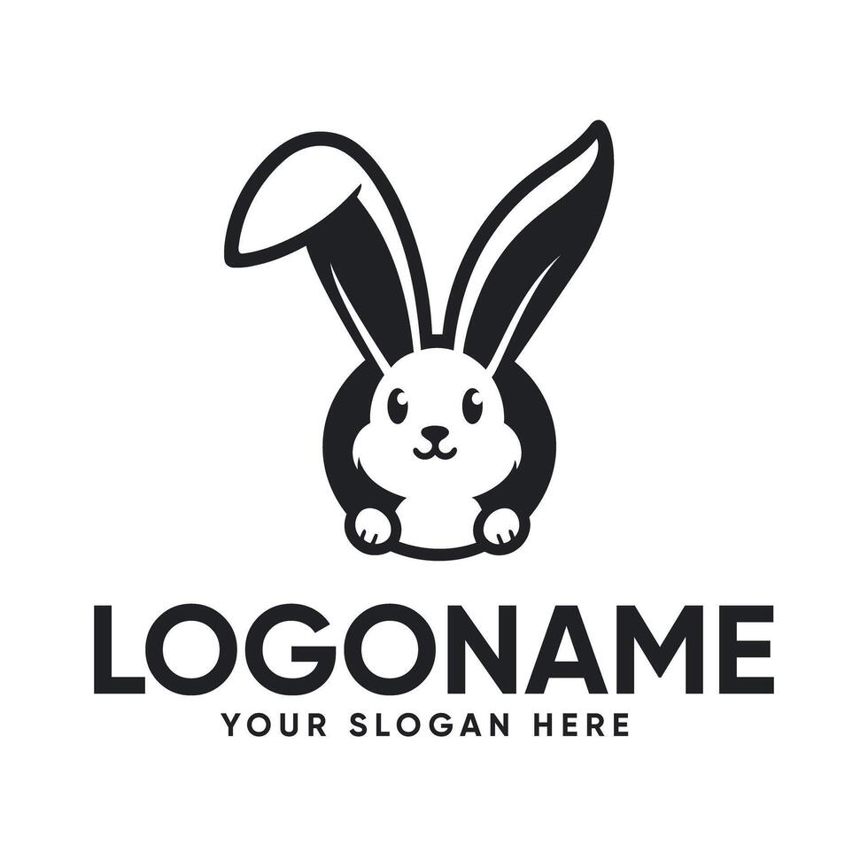 Bunny Logo Design vector