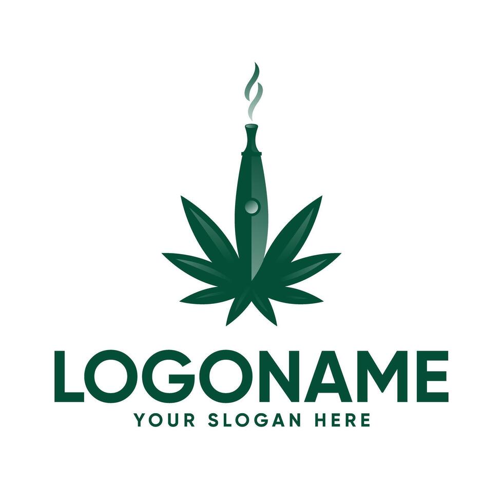 Vape Premium Logo Design vector