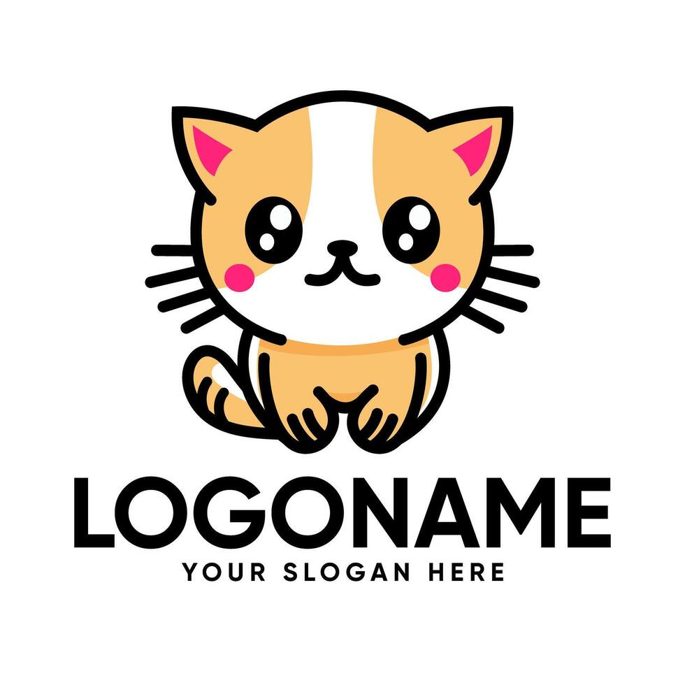 Cat logo Design vector