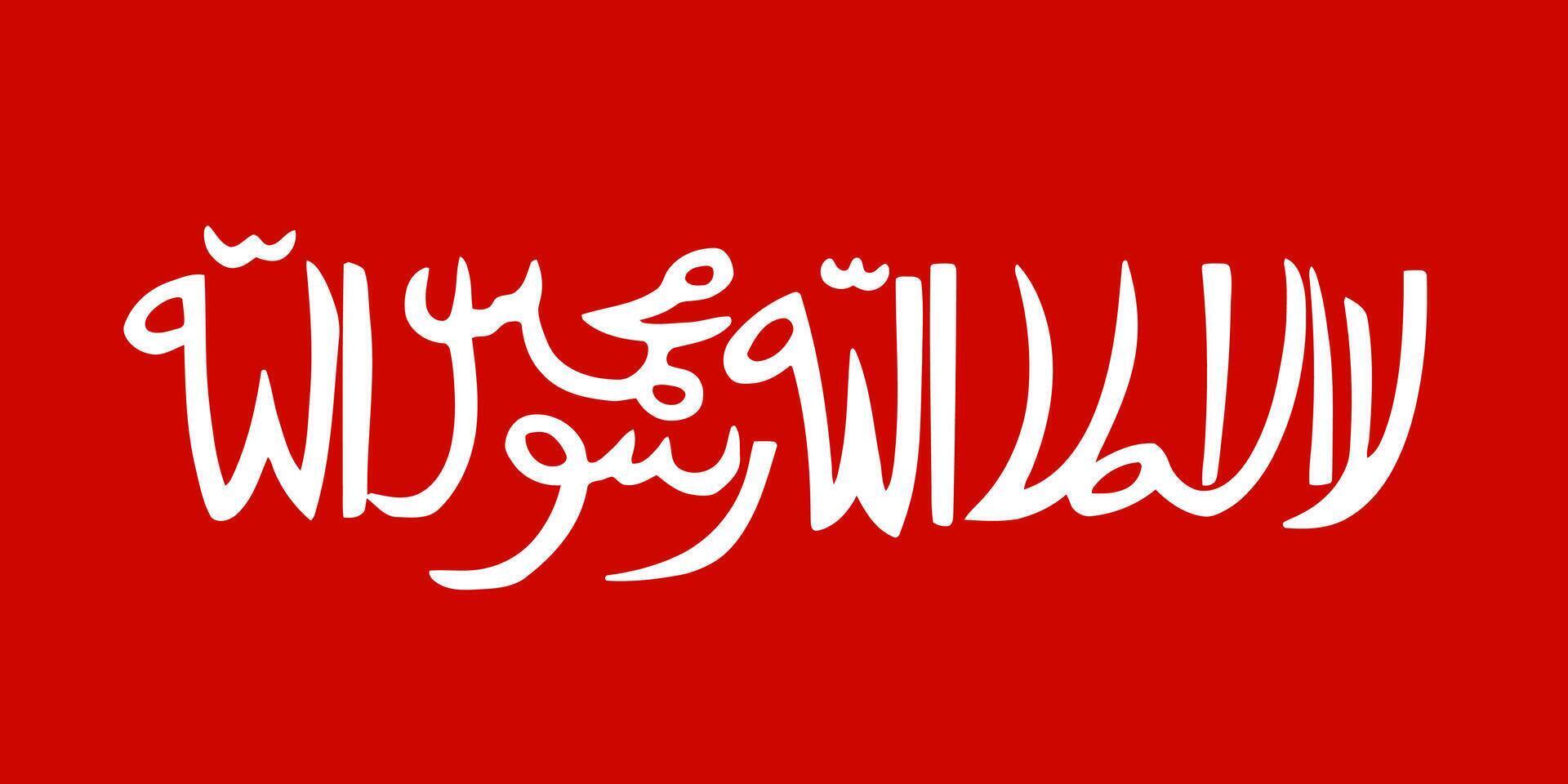 Flag of the Mutawakkilite Kingdom of Yemen 1918 1927 vector