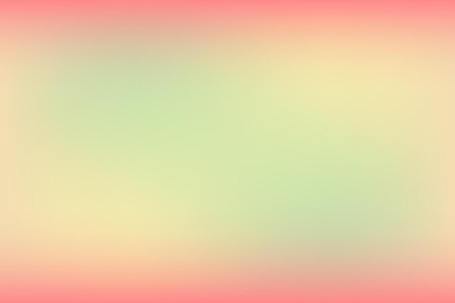 soft gradient backgroud soft red yellow and green vector
