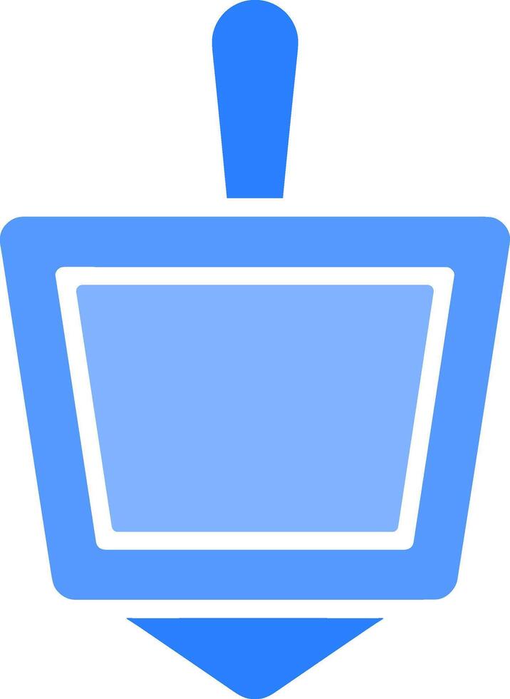 Hanukkah Dreidel Toy vector