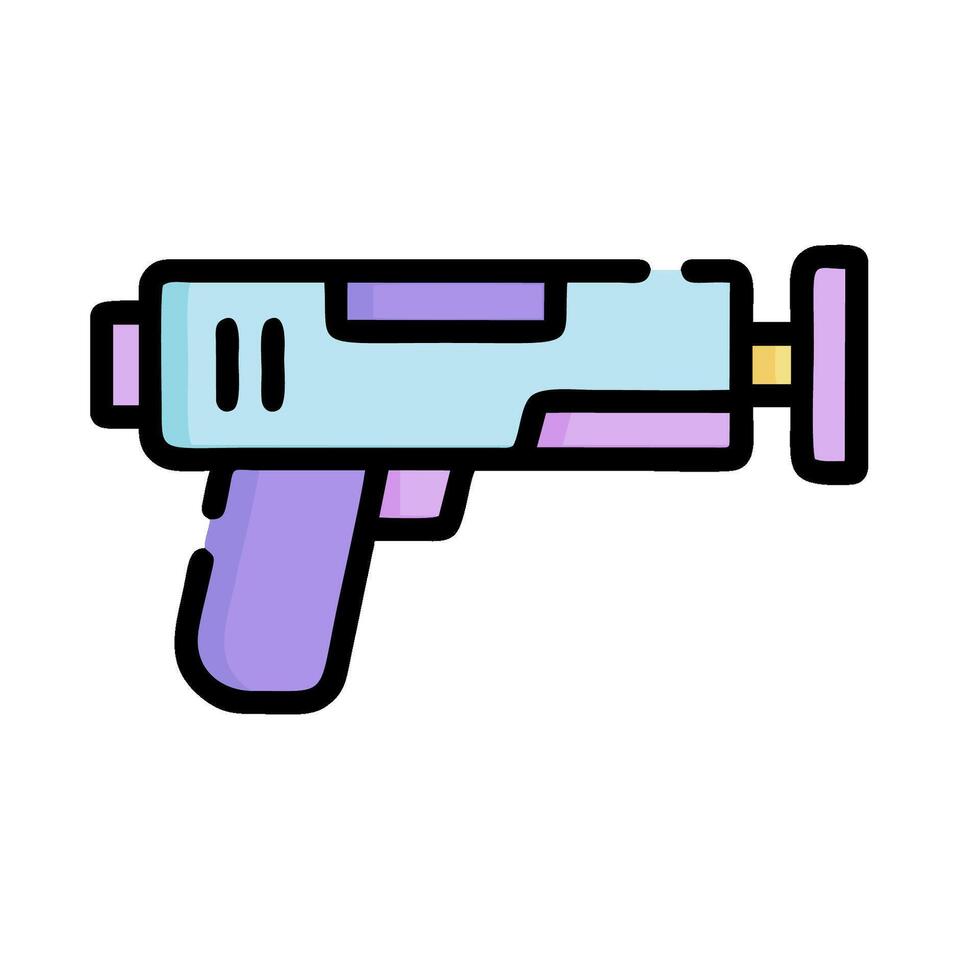 A gun icon on a white background vector