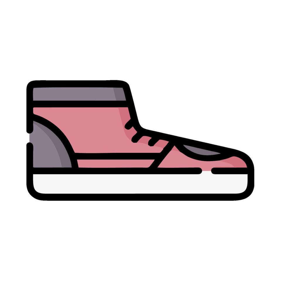 Shoe icon illustration vector