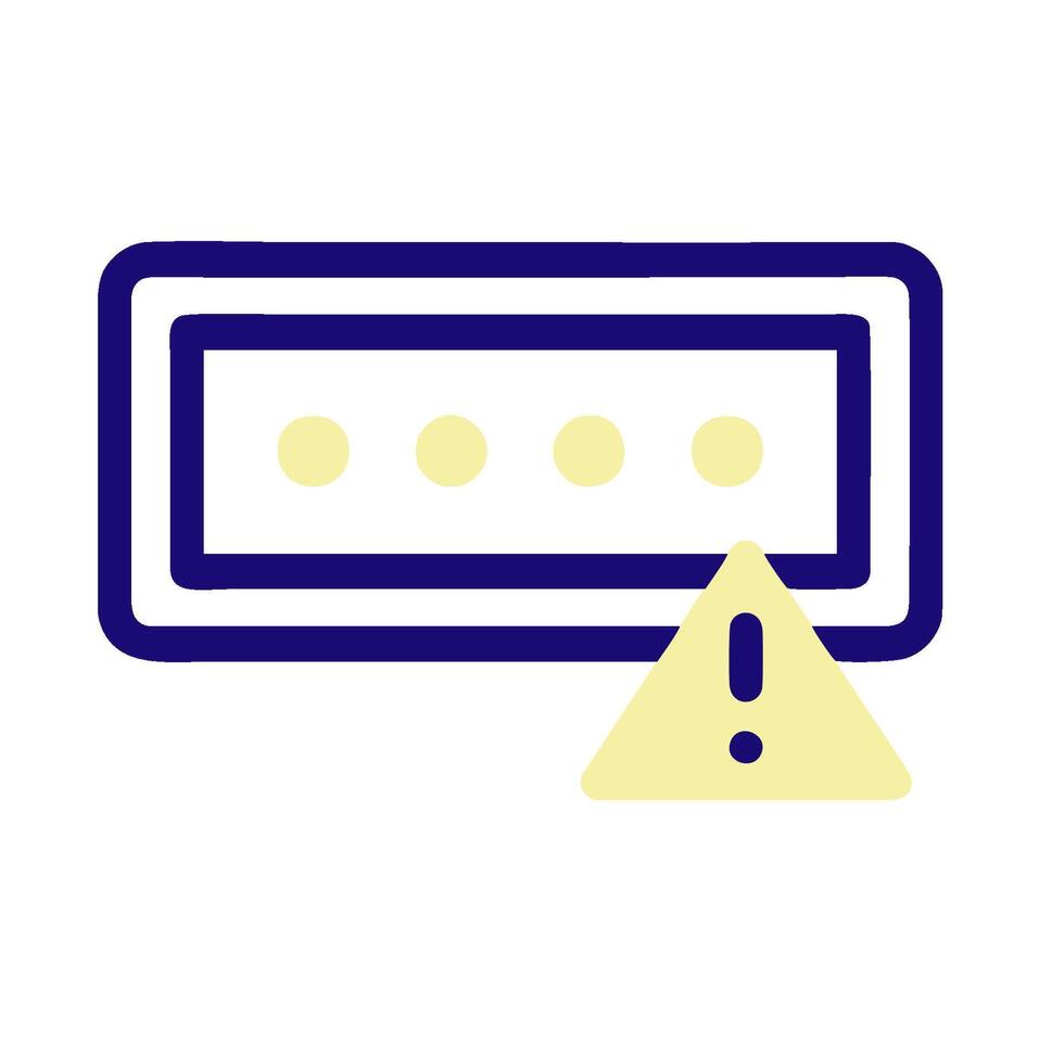 A blue and yellow sign with a yellow triangle vector