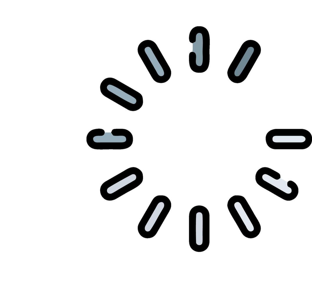 A circle with a number of arrows pointing in different directions vector